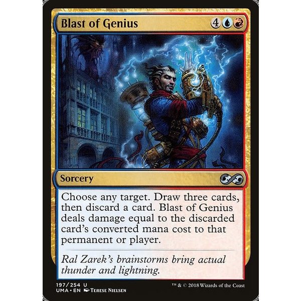 Magic: The Gathering Blast of Genius (197) Lightly Played