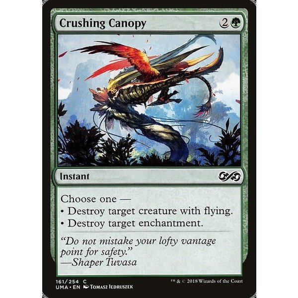 Magic: The Gathering Crushing Canopy (161) Near Mint Foil