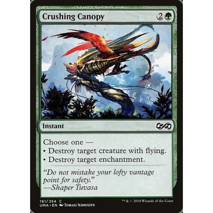 Magic: The Gathering Crushing Canopy (161) Near Mint Foil