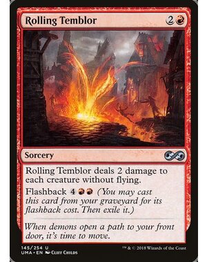 Magic: The Gathering Rolling Temblor (145) Lightly Played