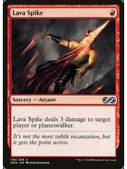 Magic: The Gathering Lava Spike (136) Lightly Played