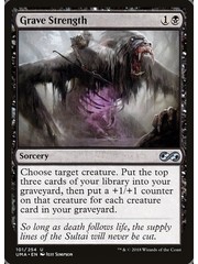Magic: The Gathering Grave Strength (101) Lightly Played Foil