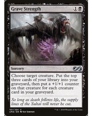 Magic: The Gathering Grave Strength (101) Lightly Played Foil