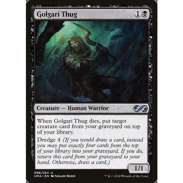 Magic: The Gathering Golgari Thug (098) Lightly Played