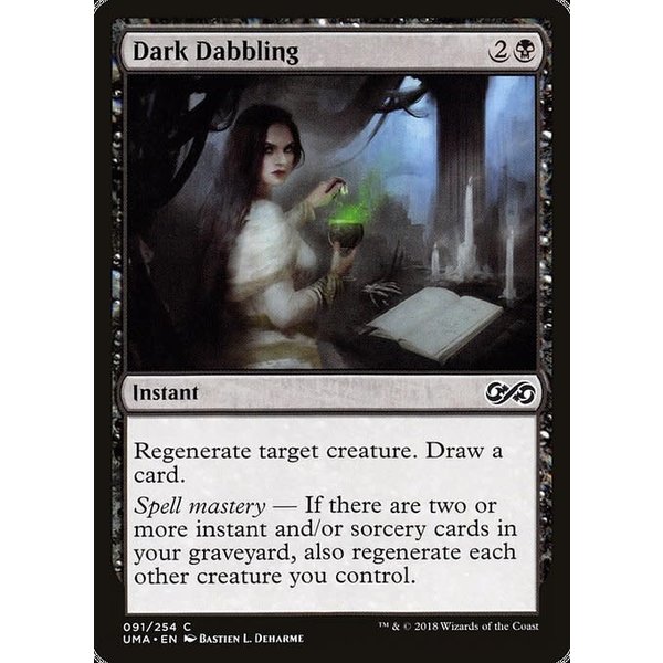 Magic: The Gathering Dark Dabbling (091) Lightly Played