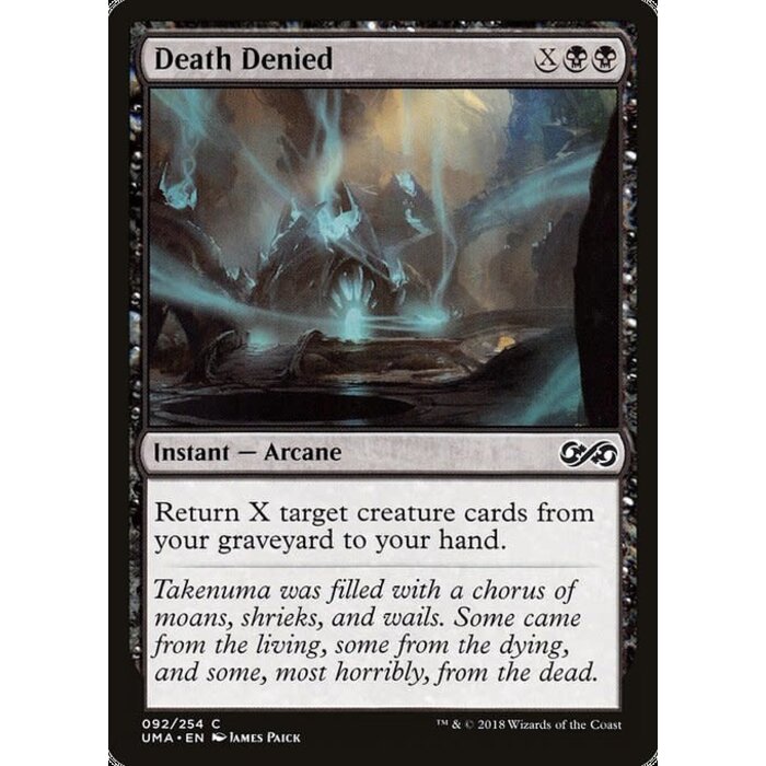 Magic: The Gathering Death Denied (092) Lightly Played