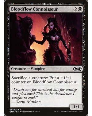 Magic: The Gathering Bloodflow Connoisseur (086) Lightly Played