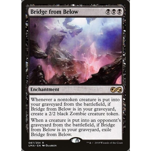 Magic: The Gathering Bridge from Below (087) Lightly Played