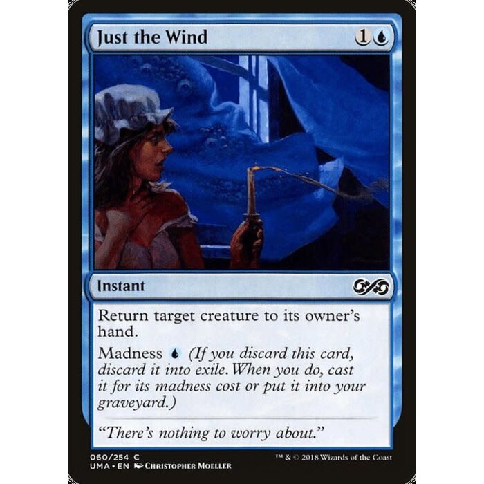 Magic: The Gathering Just the Wind (060) Lightly Played