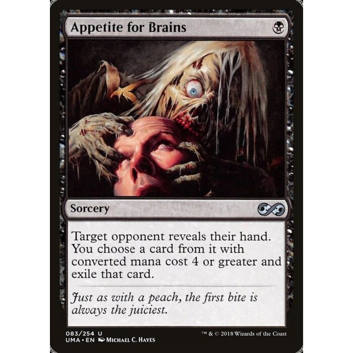 Magic: The Gathering Appetite for Brains (083) Lightly Played