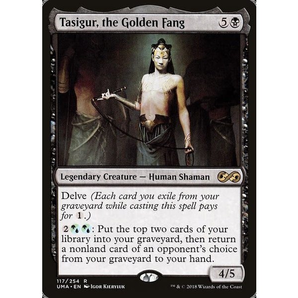Magic: The Gathering Tasigur, the Golden Fang (117) Lightly Played