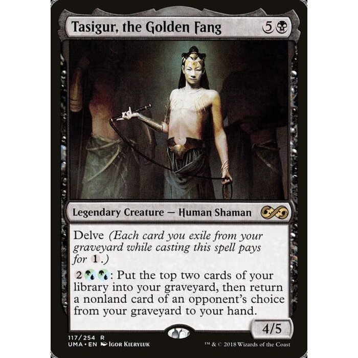 Magic: The Gathering Tasigur, the Golden Fang (117) Lightly Played