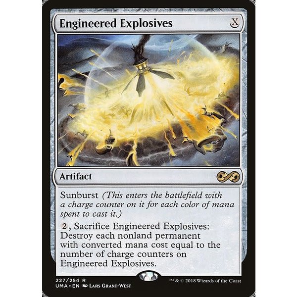 Magic: The Gathering Engineered Explosives (227) Lightly Played