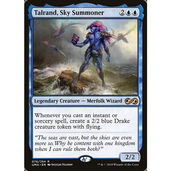 Magic: The Gathering Talrand, Sky Summoner (076) Lightly Played