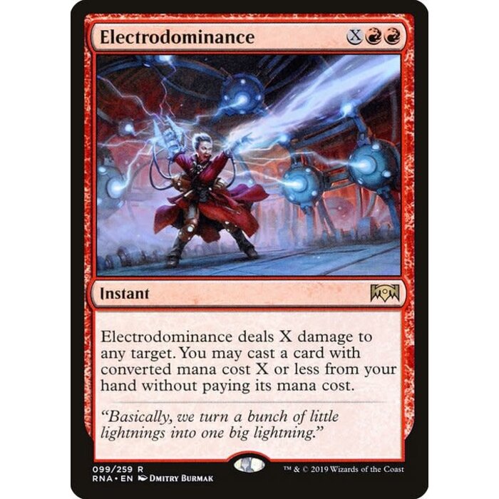 Magic: The Gathering Electrodominance (099) Lightly Played