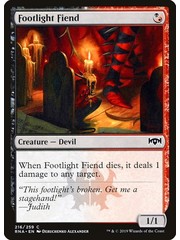 Magic: The Gathering Footlight Fiend (216) Lightly Played