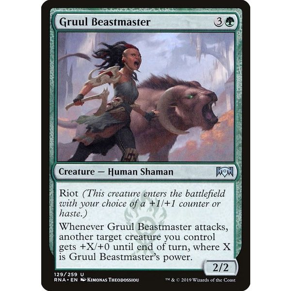 Magic: The Gathering Gruul Beastmaster (129) Near Mint