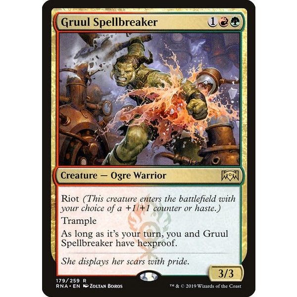 Magic: The Gathering Gruul Spellbreaker (179) Lightly Played