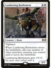 Magic: The Gathering Lumbering Battlement (015) Lightly Played