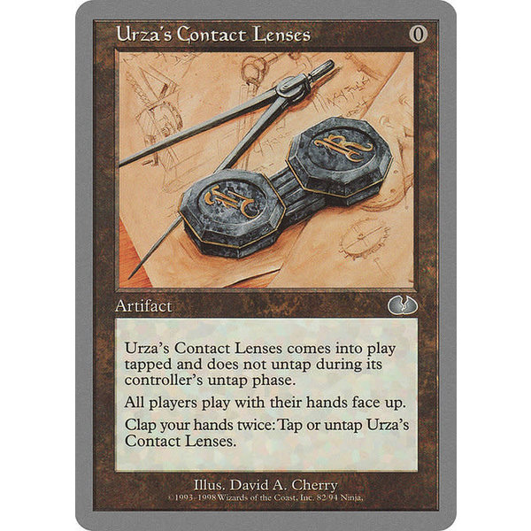 Magic: The Gathering Urza's Contact Lenses (082) Lightly Played