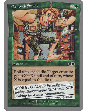 Magic: The Gathering Growth Spurt (061) Lightly Played