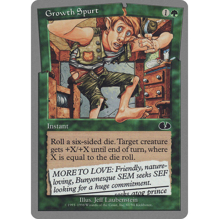 Magic: The Gathering Growth Spurt (061) Lightly Played