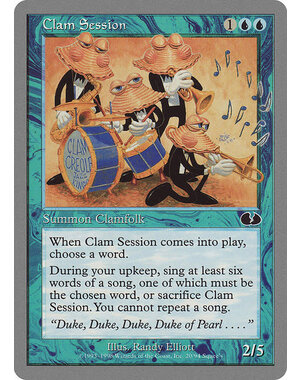 Magic: The Gathering Clam Session (020) Lightly Played