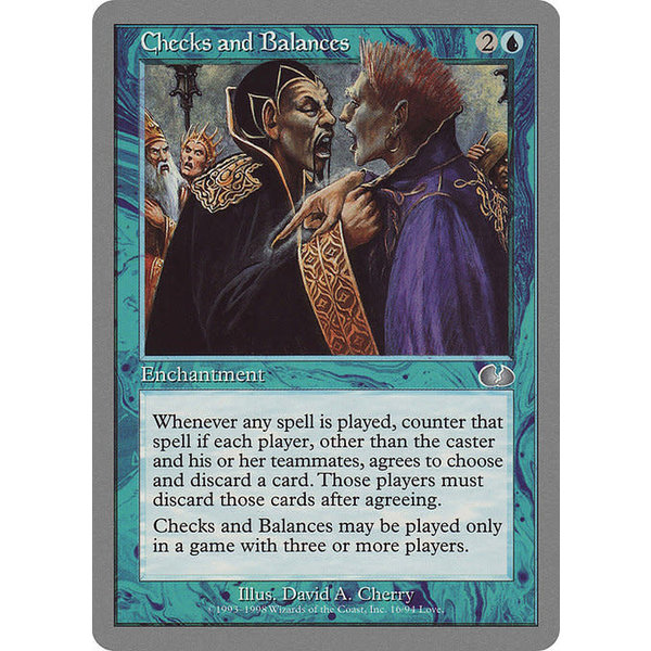 Magic: The Gathering Checks and Balances (016) Lightly Played