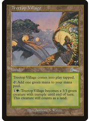 Magic: The Gathering Treetop Village (143) Lightly Played