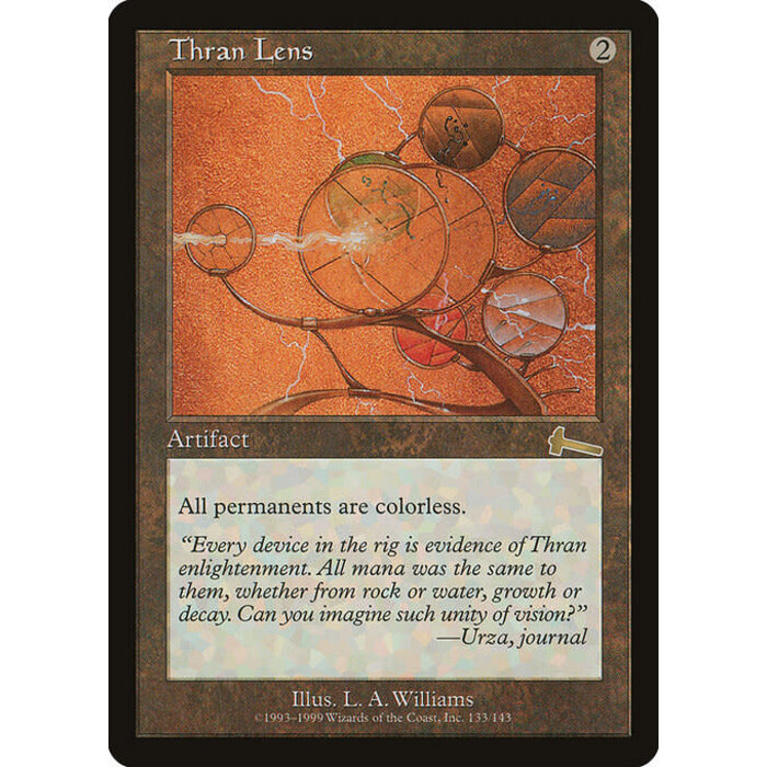 Magic: The Gathering Thran Lens (133) Lightly Played