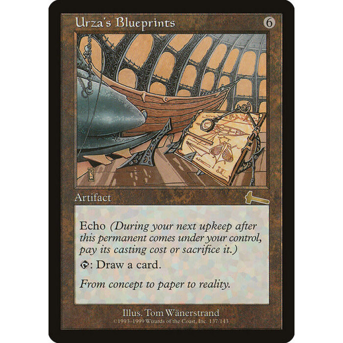 Magic: The Gathering Urza's Blueprints (137) Lightly Played