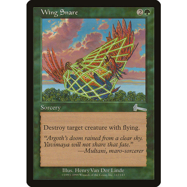 Magic: The Gathering Wing Snare (117) Lightly Played