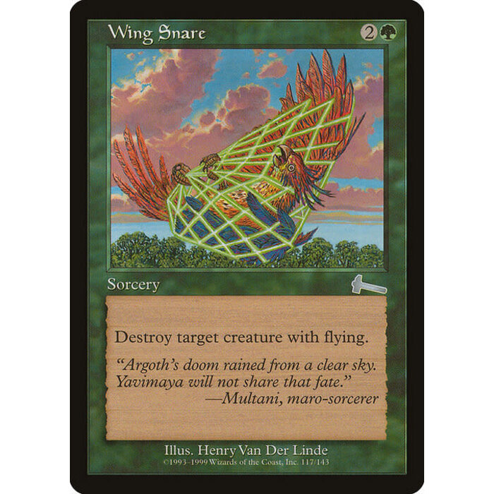 Magic: The Gathering Wing Snare (117) Lightly Played