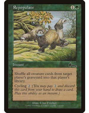 Magic: The Gathering Repopulate (111) Lightly Played Foil
