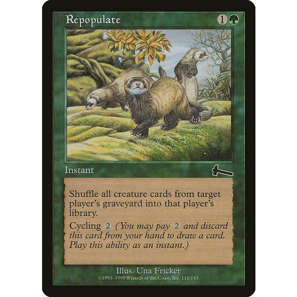 Magic: The Gathering Repopulate (111) Lightly Played Foil