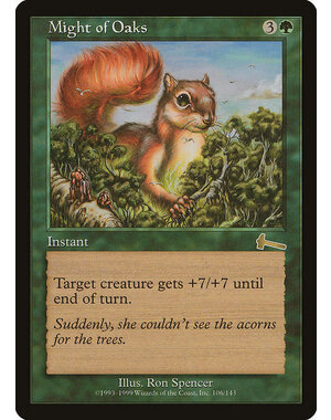 Magic: The Gathering Might of Oaks (106) Heavily Played