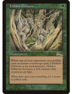 Magic: The Gathering Hidden Gibbons (104) Lightly Played