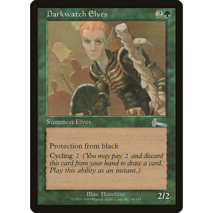 Magic: The Gathering Darkwatch Elves (099) Lightly Played