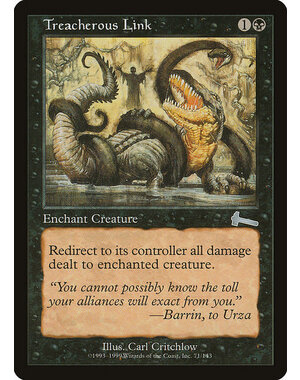 Magic: The Gathering Treacherous Link (071) Lightly Played