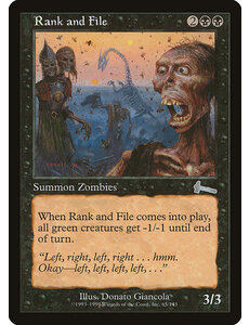 Magic: The Gathering Rank and File (065) Lightly Played