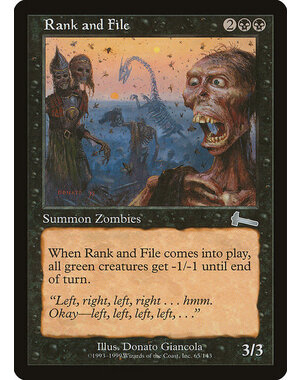 Magic: The Gathering Rank and File (065) Lightly Played