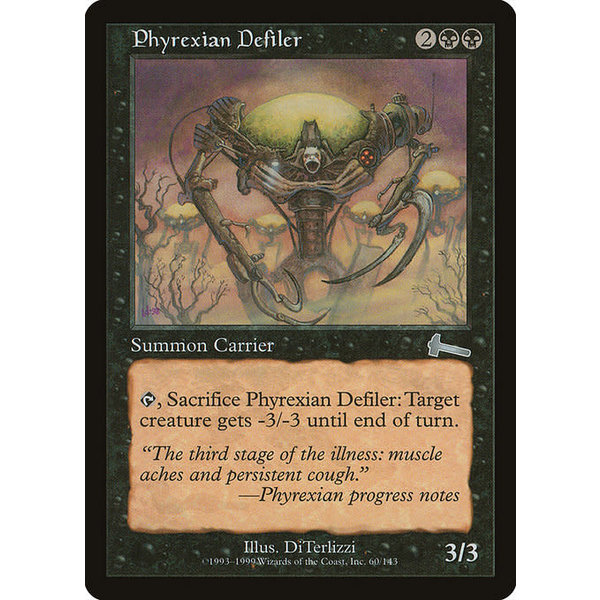 Magic: The Gathering Phyrexian Defiler (060) Lightly Played