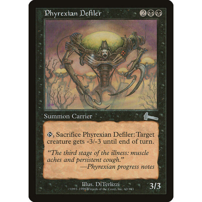 Magic: The Gathering Phyrexian Defiler (060) Lightly Played
