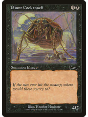 Magic: The Gathering Giant Cockroach (054) Lightly Played