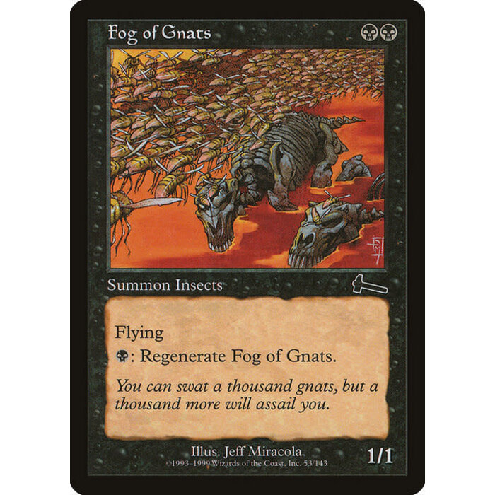 Magic: The Gathering Fog of Gnats (053) Lightly Played