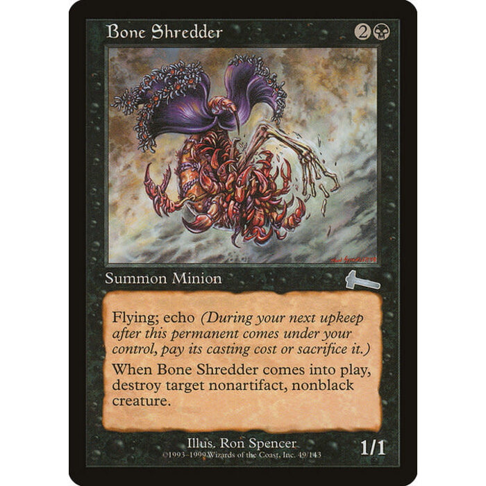 Magic: The Gathering Bone Shredder (049) Lightly Played
