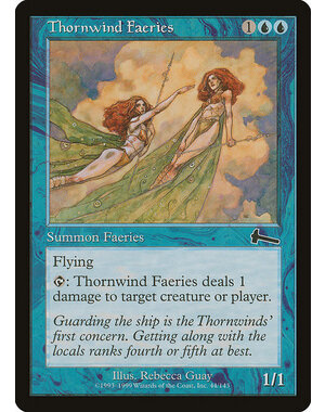 Magic: The Gathering Thornwind Faeries (044) Moderately Played