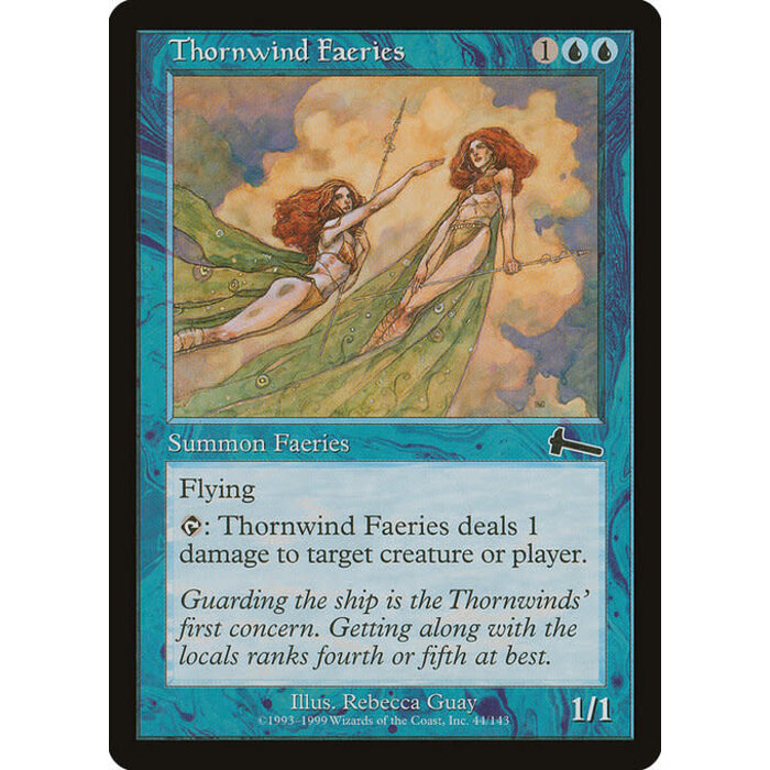 Magic: The Gathering Thornwind Faeries (044) Moderately Played
