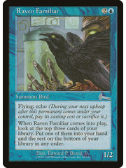 Magic: The Gathering Raven Familiar (039) Lightly Played
