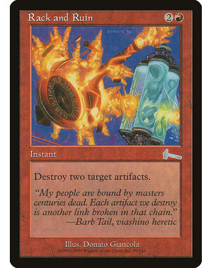 Magic: The Gathering Rack and Ruin (089) Lightly Played